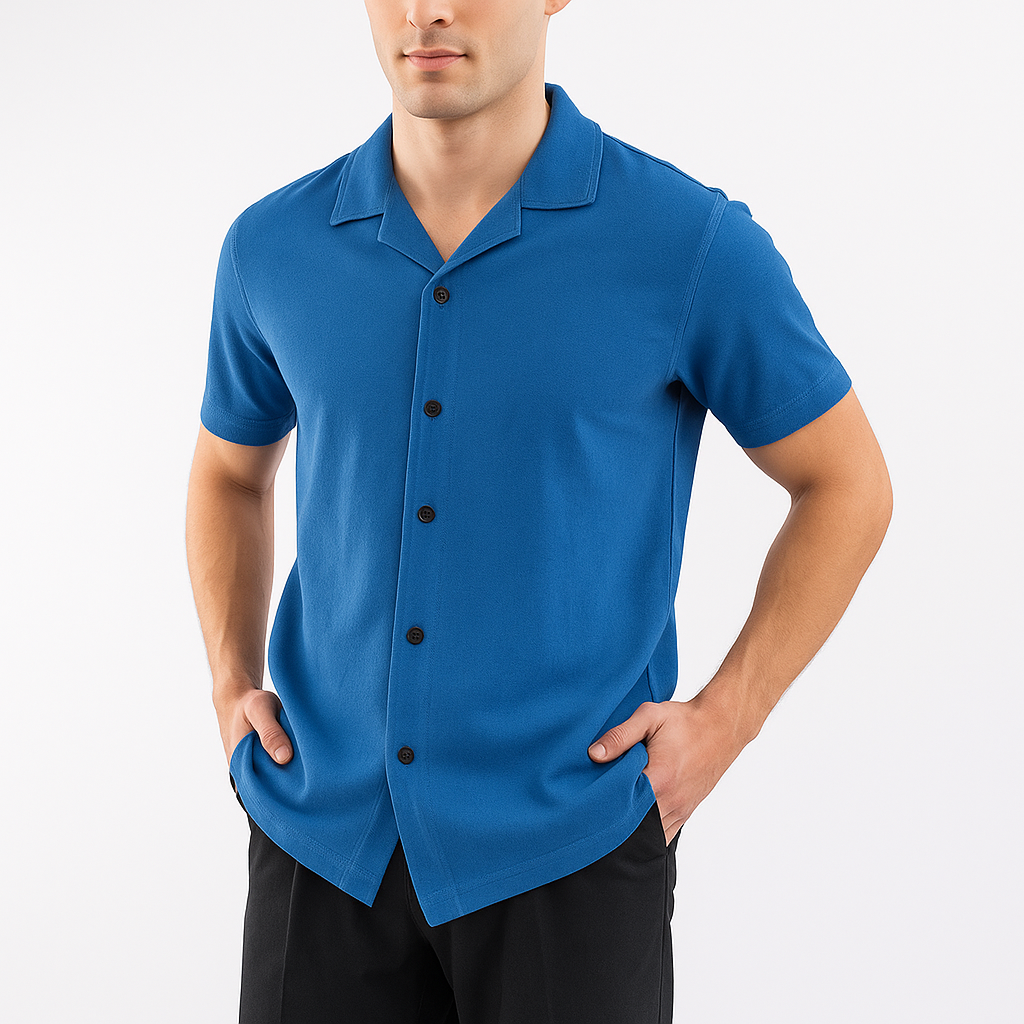 Cuban Collar Polo - Medium