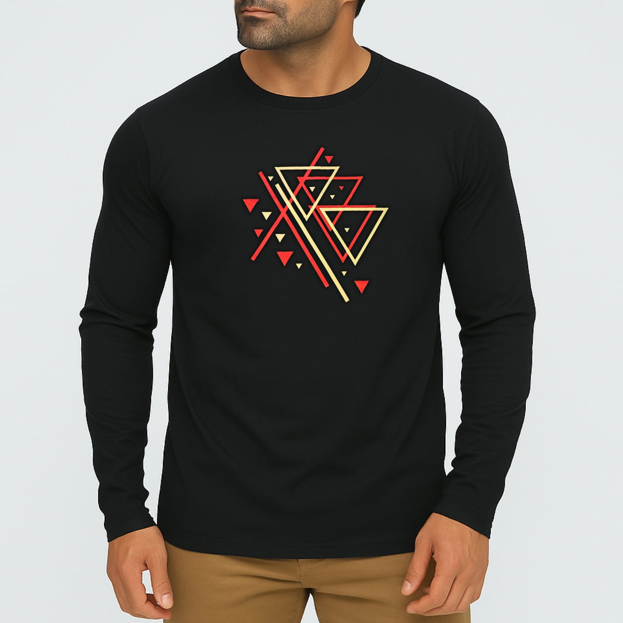 Geometric Vibe Long Sleeve